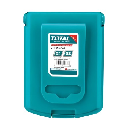 Caja de 30 puntas + portapuntas TACSD10306 | 25 mm