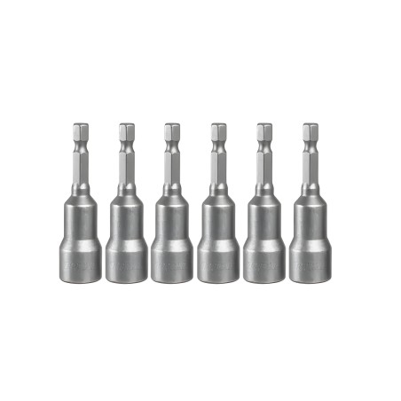 Set mit 6 magnetischen Steckschlüsseln TAC2765061 | 65 mm