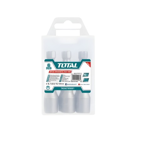 Set of 6 magnetic sockets TAC2765061 | 65 mm