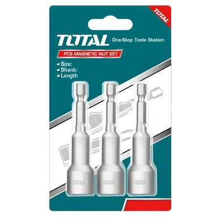 Magnetische dopsleutels 1/4'' TAC271331 | 65 mm