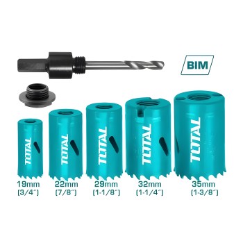 Set di 5 seghe a tazza  TACSH1071