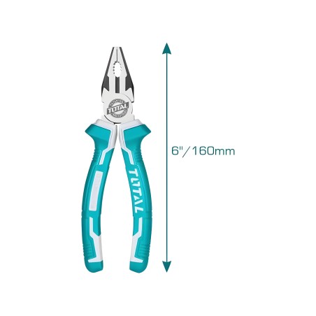 Pinza universale THT210 | 160 mm | Cromo-vanadio (Cr-V)
