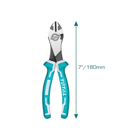 Versterkte snijdtang THT27716 | 180 mm | Chroom-vanadium (Cr-V)