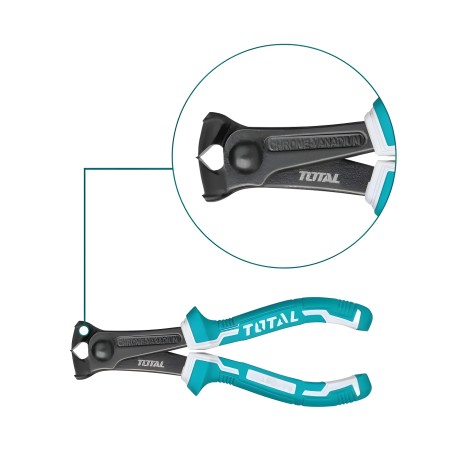 Kniptang THT260606 | 160 mm | Chroom-vanadium (Cr-V)