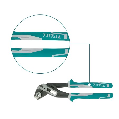 Alicate de pico de cocodrilo  THT281005 | 250 x 50 mm | Cromo-vanadio (Cr-V)