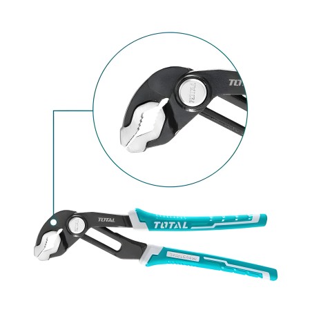 Pinza a becco coccodrillo THTJ381006 | 250 x 45 mm | Cromo-vanadio (Cr-V)