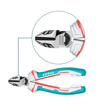 Alicate de corte reforzado THT230S | 180 mm | Cromo-vanadio (Cr-V)