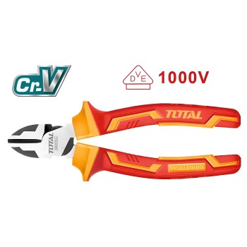Alicate de corte diagonal isolado  THTIP2261 | 160 mm | Cromo-vanádio (Cr-V)