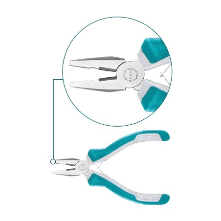 Mini universal pliers  THTMN156 | 115 mm | Chrome-vanadium (Cr-V)