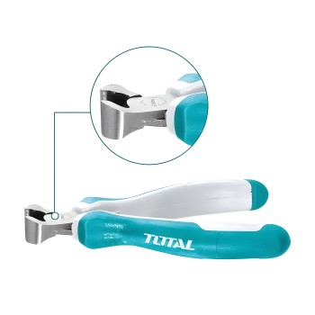Mini end cutting pliers THTMN556 | 115 mm | Chrome-vanadium (Cr-V)