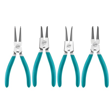 Juego de 4 alicates para circlips THT114041 | 180 mm