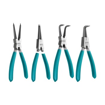 Set van 4 borgringtangen THT114041 | 180 mm