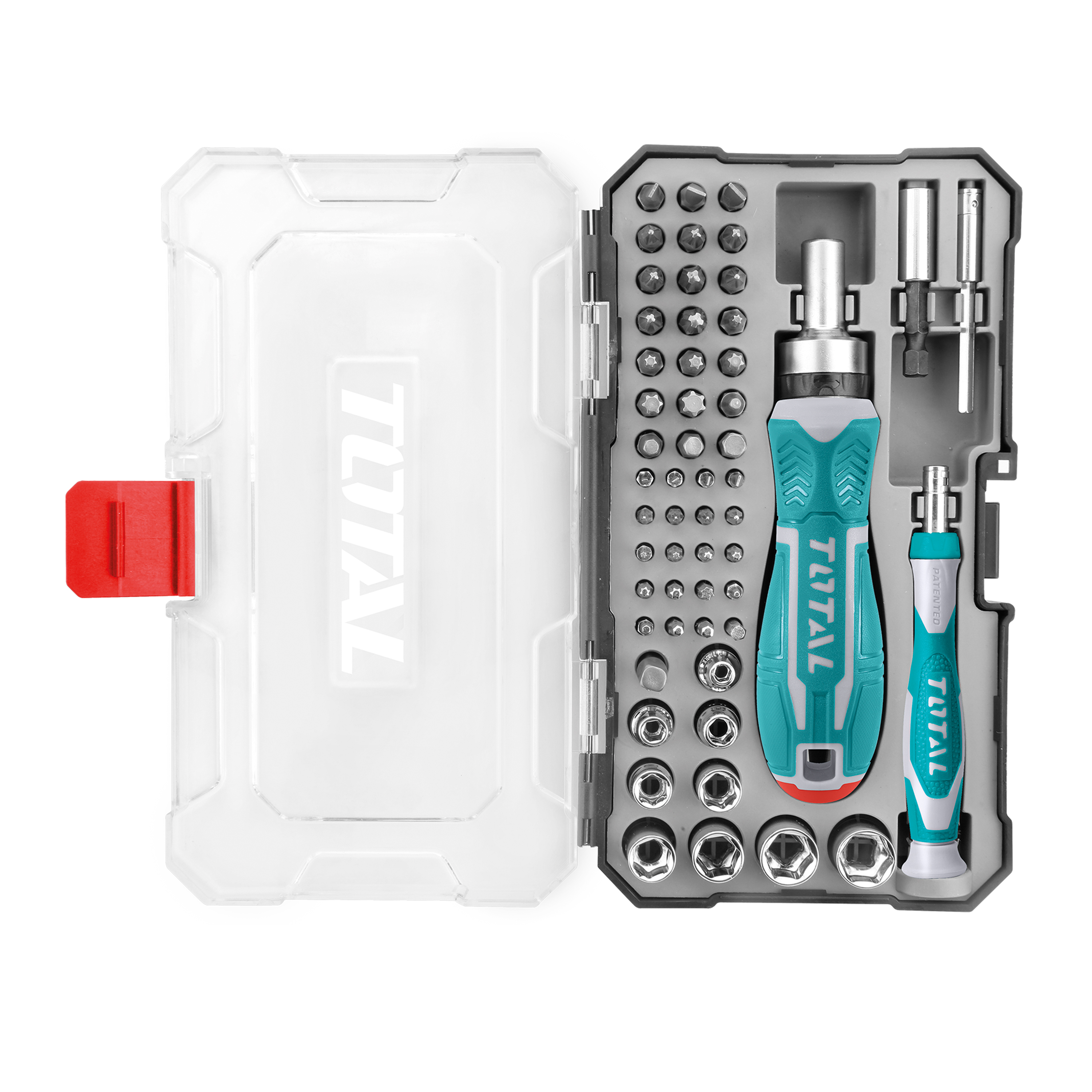 Cacciavite con inserti TACSD30556 | 55 pezzi