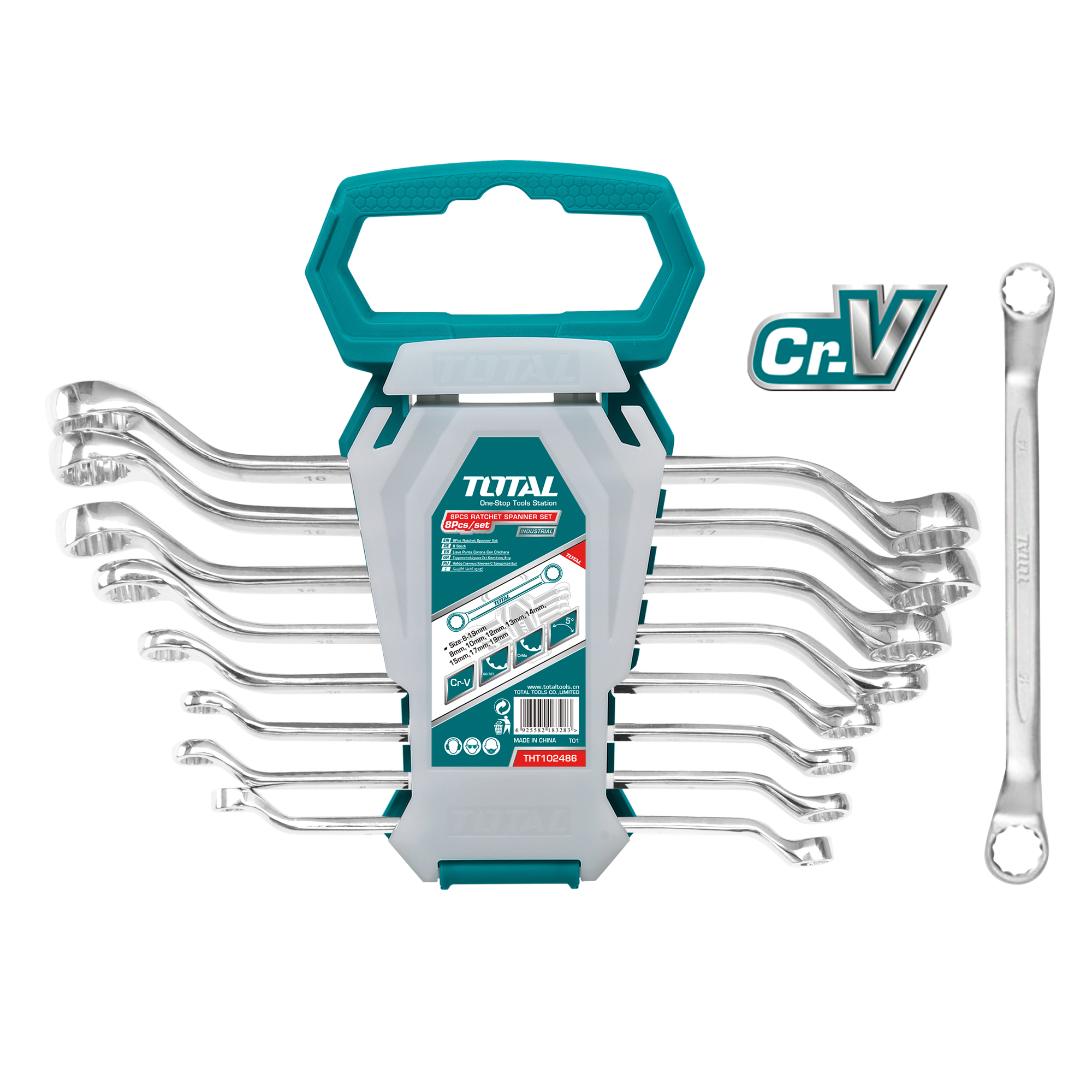 Set 8 chiavi angolate THT102486