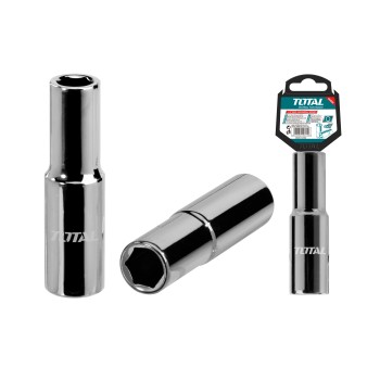 Bussola esagonale lunga 1/2'' THTST12L | Inserto 1/2 da 15 mm | CR-V (50BV30)