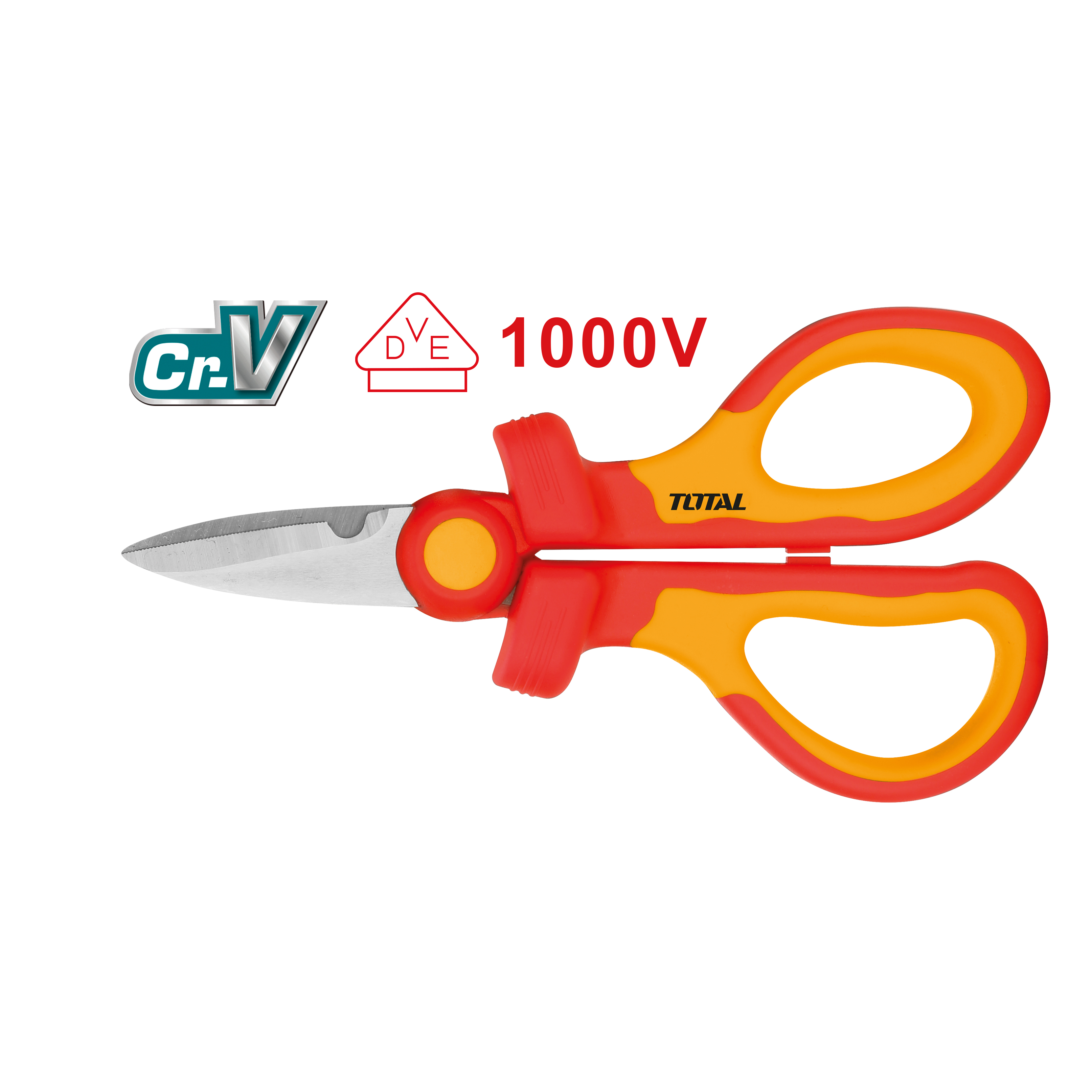 Forbici isolate per elettricista THISS1601 | 160 mm