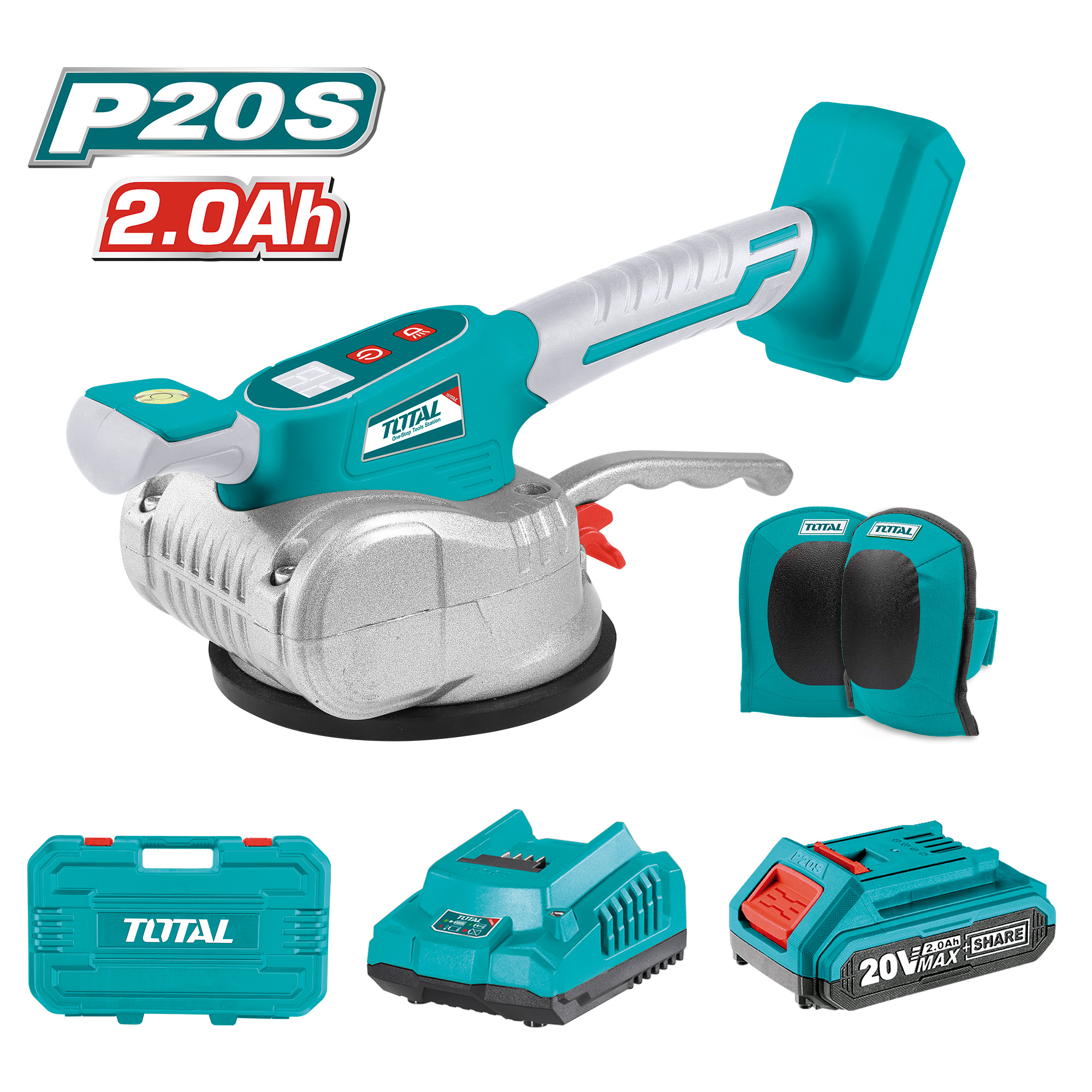 Vibratore per piastrelle a batteria TTVLI20101 | 20 V