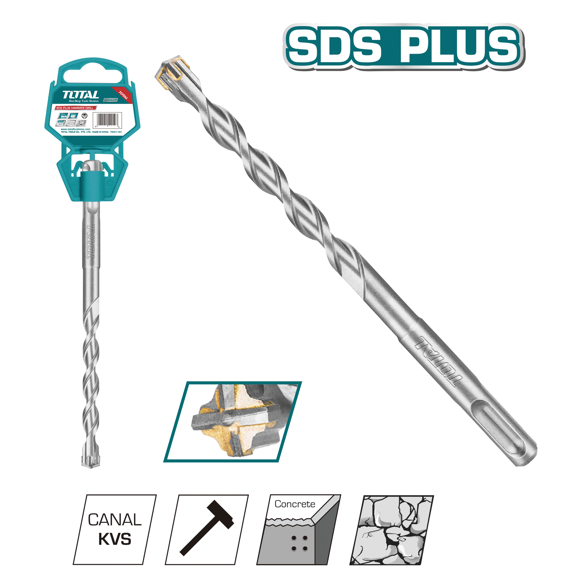 Boor SDS plus TAC31-4 | Ø18 x 310 mm | SDS Plus