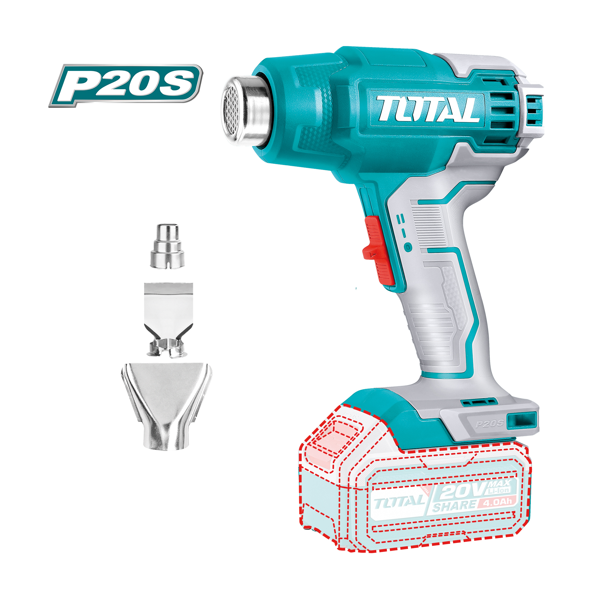 Decapatore termico a batteria TBLI2002 | 20 V