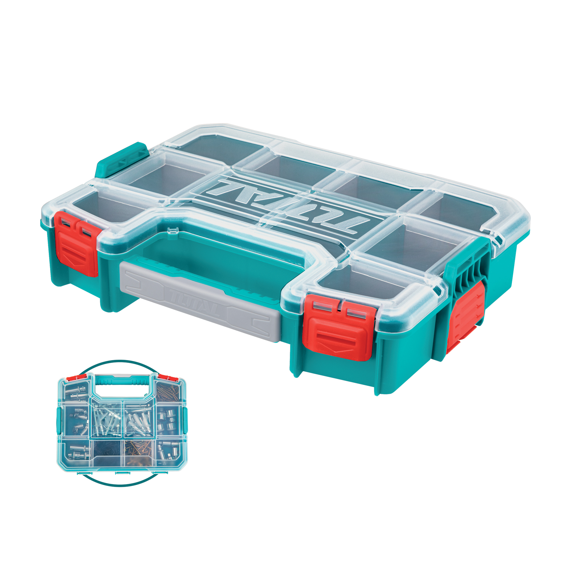 Contenitore in plastica impilabile TPBX1121 | 305 x 230 x 65 mm | Plastica