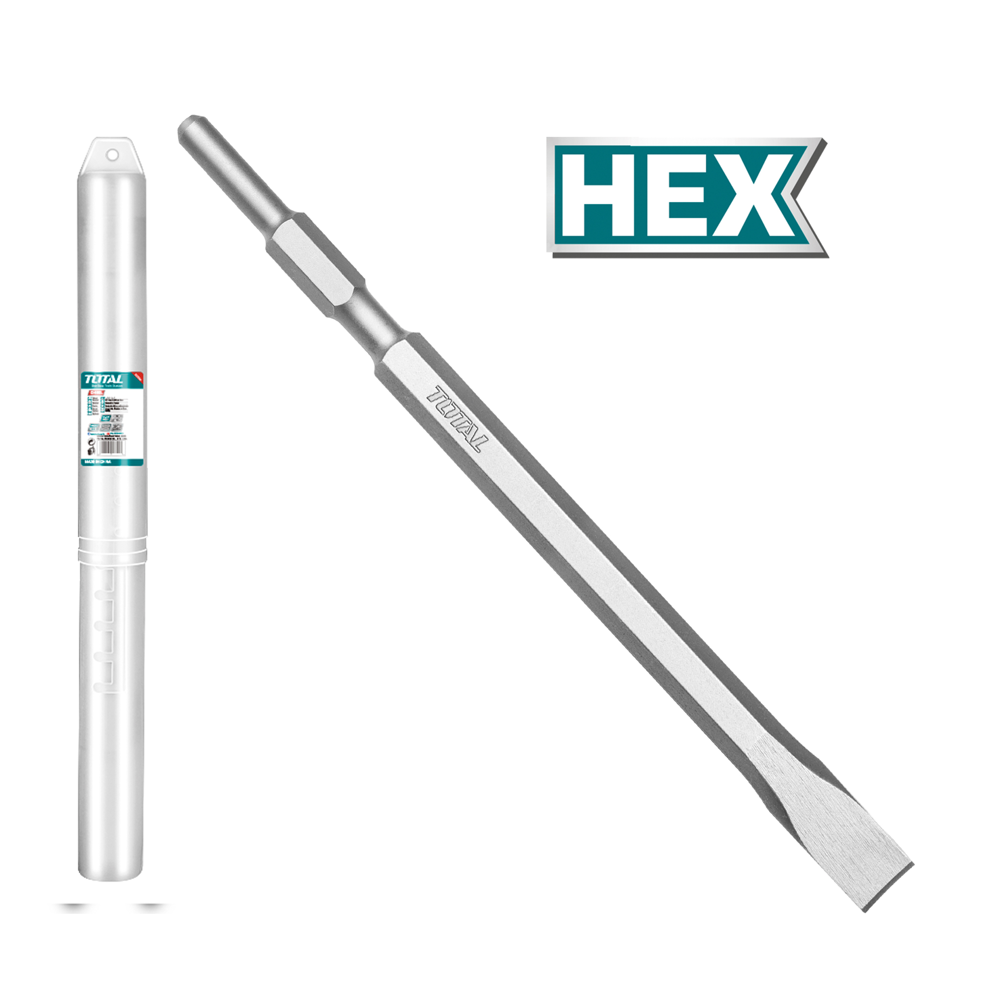 Scalpello HEX TAC153172 | 280 x 22 mm