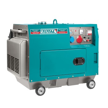 GENERATOR diesel geluidsgedempt 5,0 kW - Driefasig ATS TP250003-1 | 5,0 kW