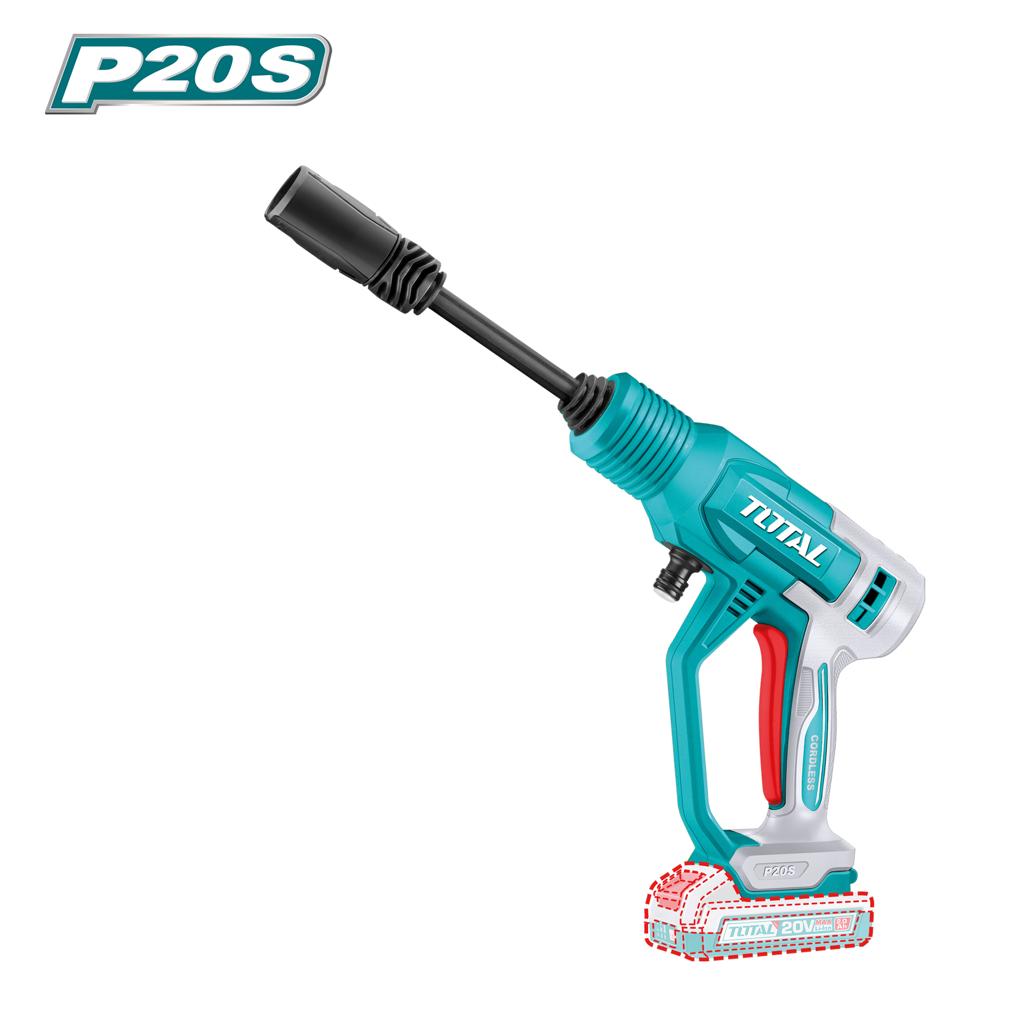 Accu-reinigingspistool TPWLI2036 | 20 V