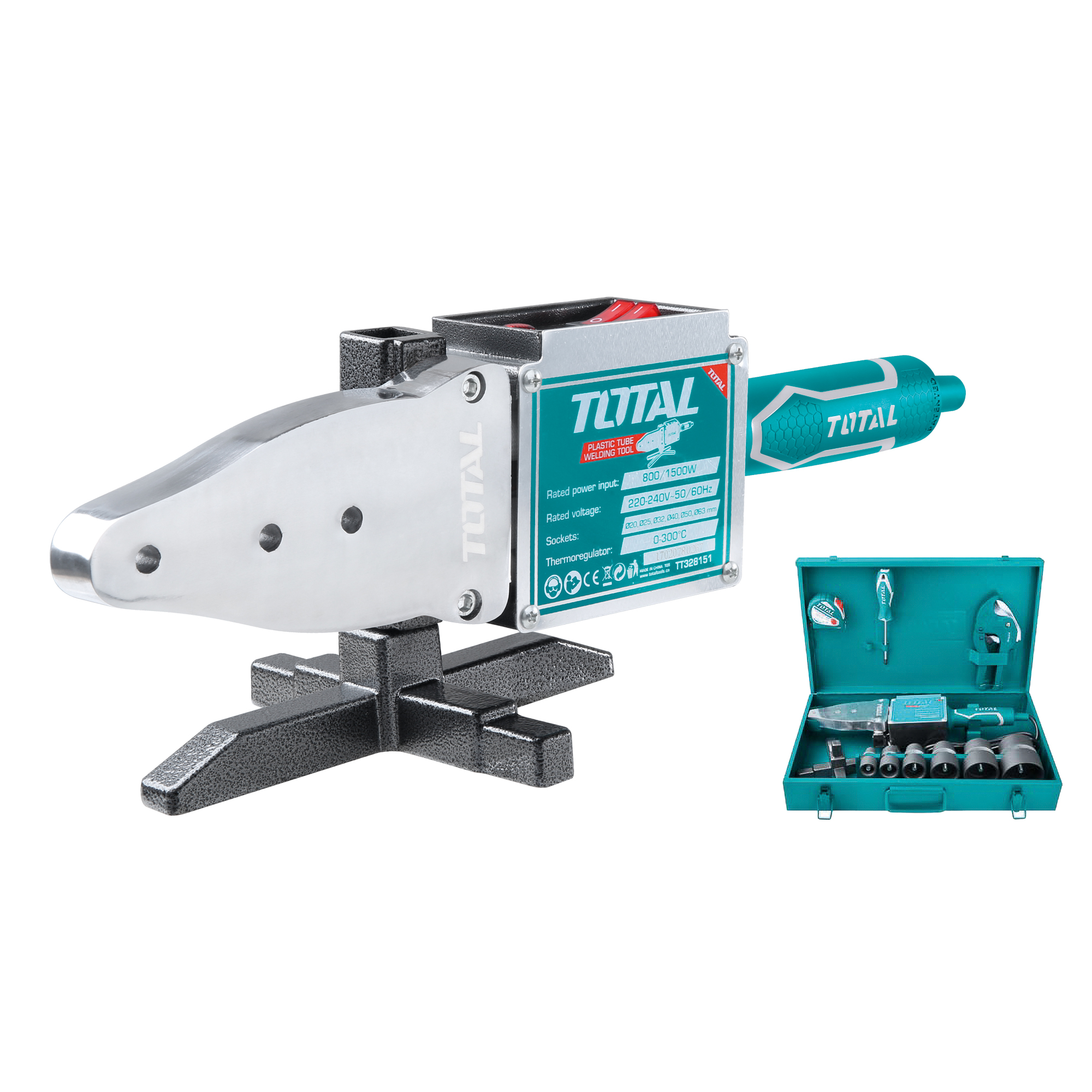 Rohrverschweißgerät TT328151 | 1500 W