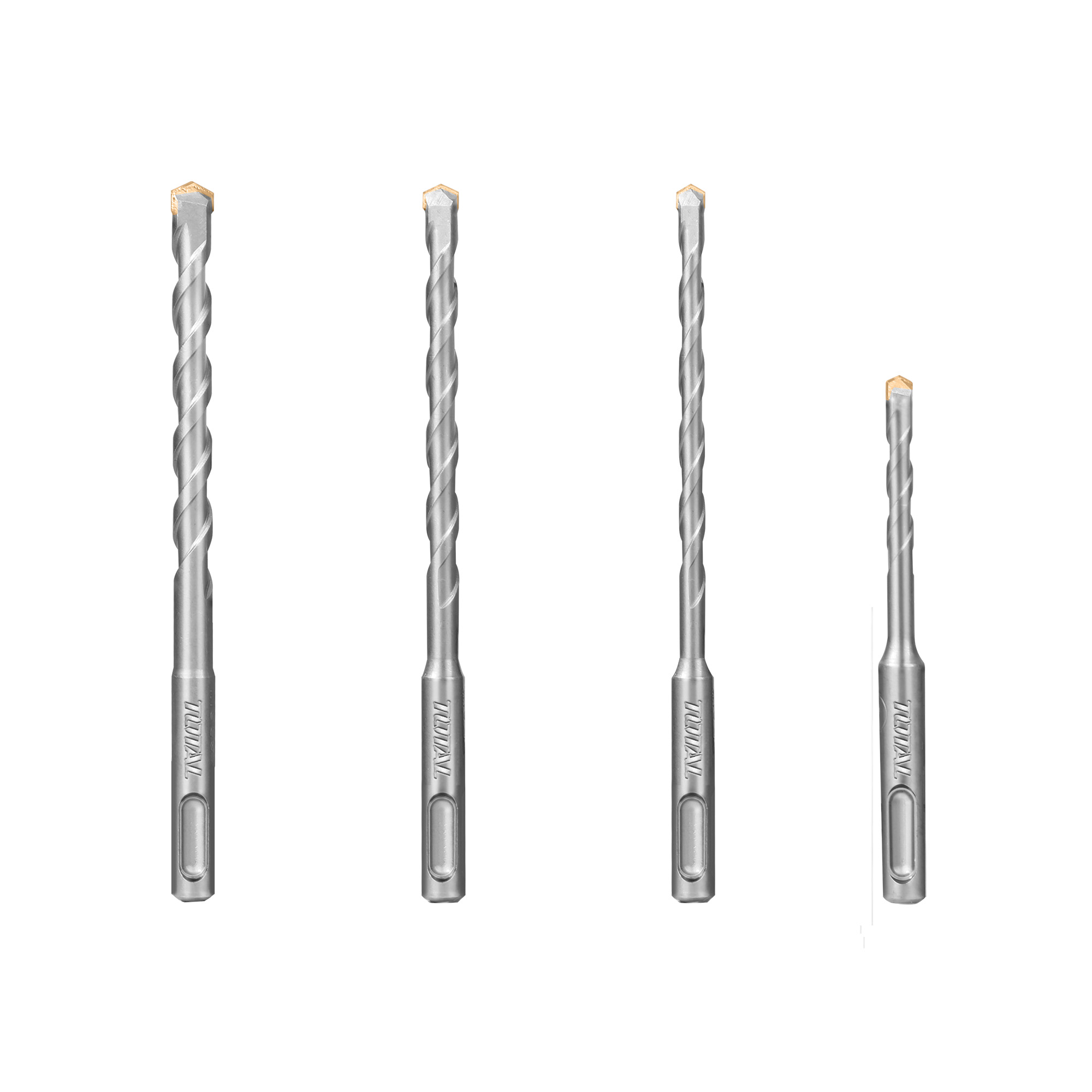 Set di 4 punte SDS Plus calcestruzzo TACSD1945 | HSS
