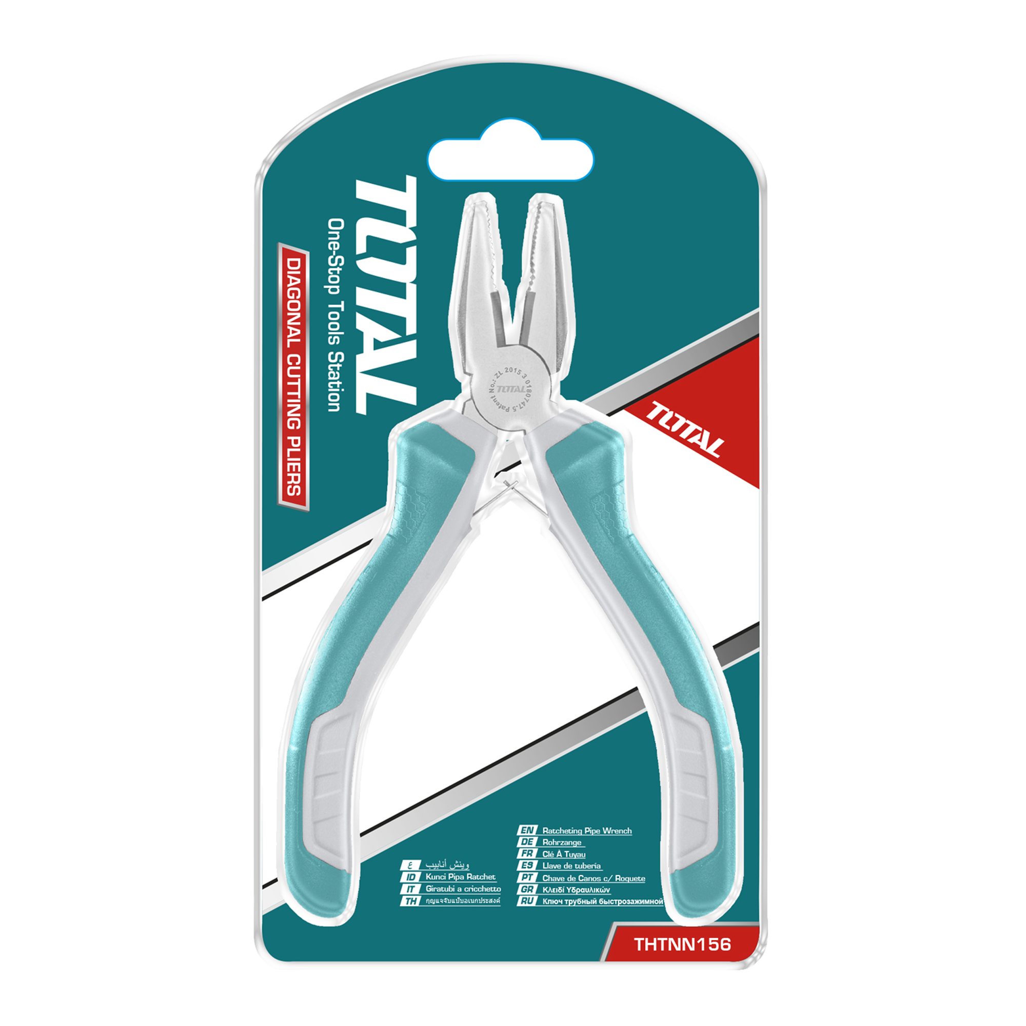 Pinza mini universale THTMN156 | 115 mm | Cromo-vanadio (Cr-V)