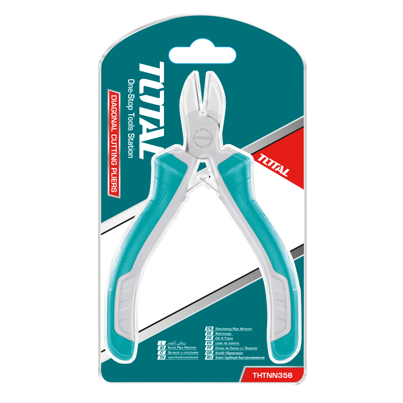 Mini diagonale kniptang THTMN356 | 115 mm | Chroom-vanadium (Cr-V)