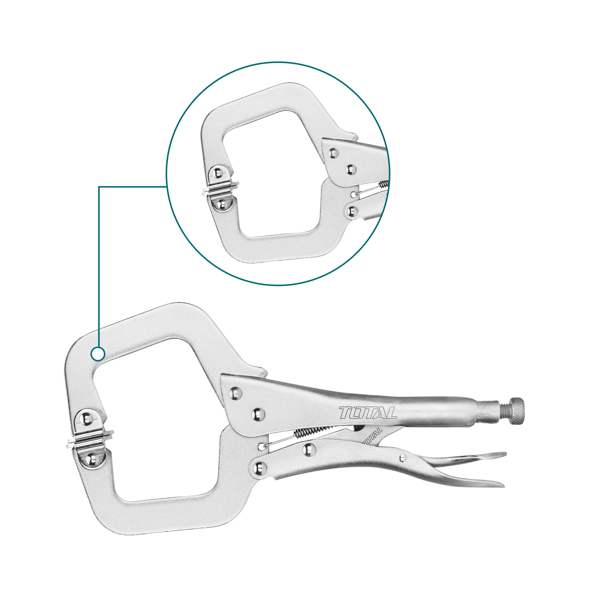 GIP-Backe Typ C THT111113 | 280 mm | Kohlenstoffstahl