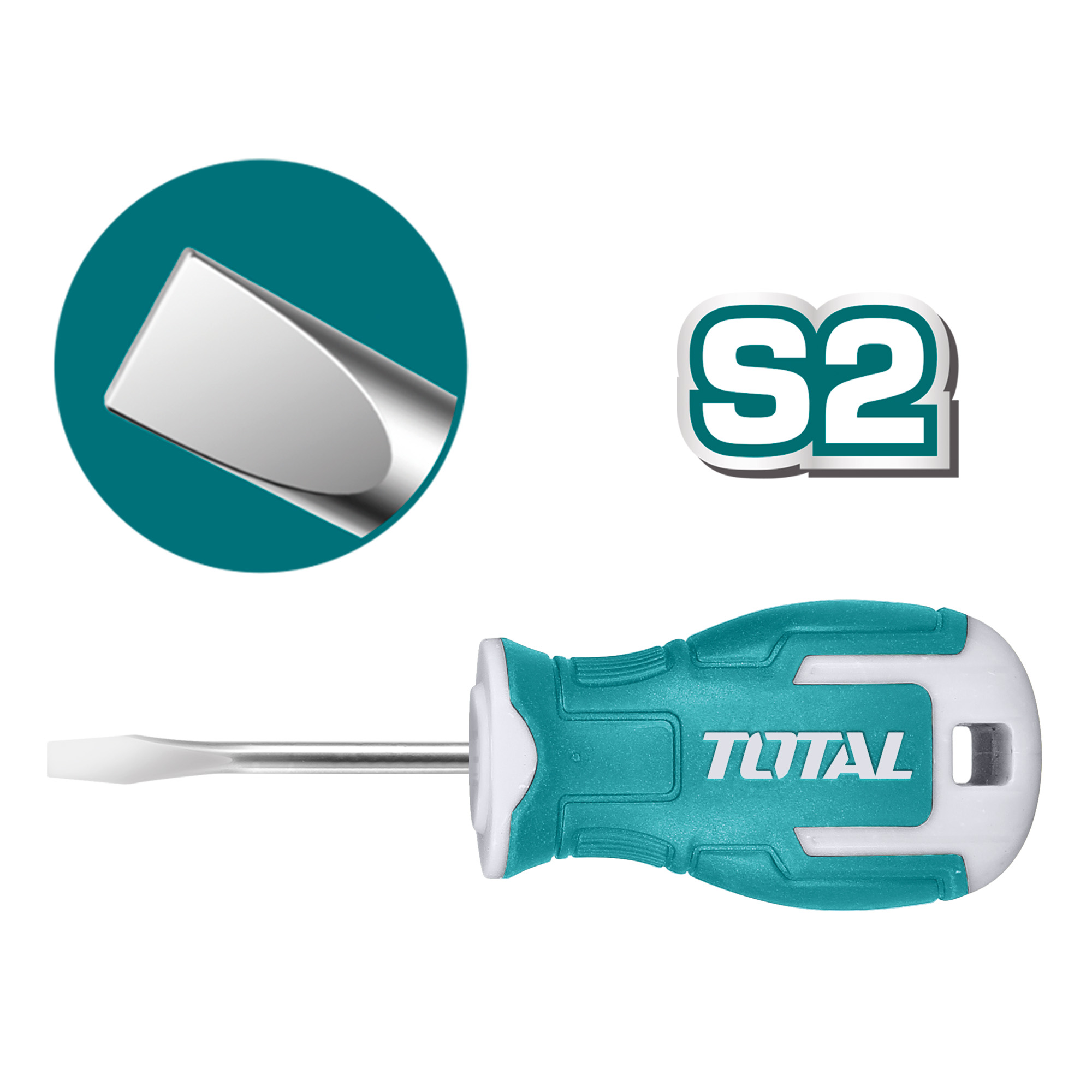 Cacciavite a lama piatta THT266038 | SL6,5 x 38 mm | Acciaio