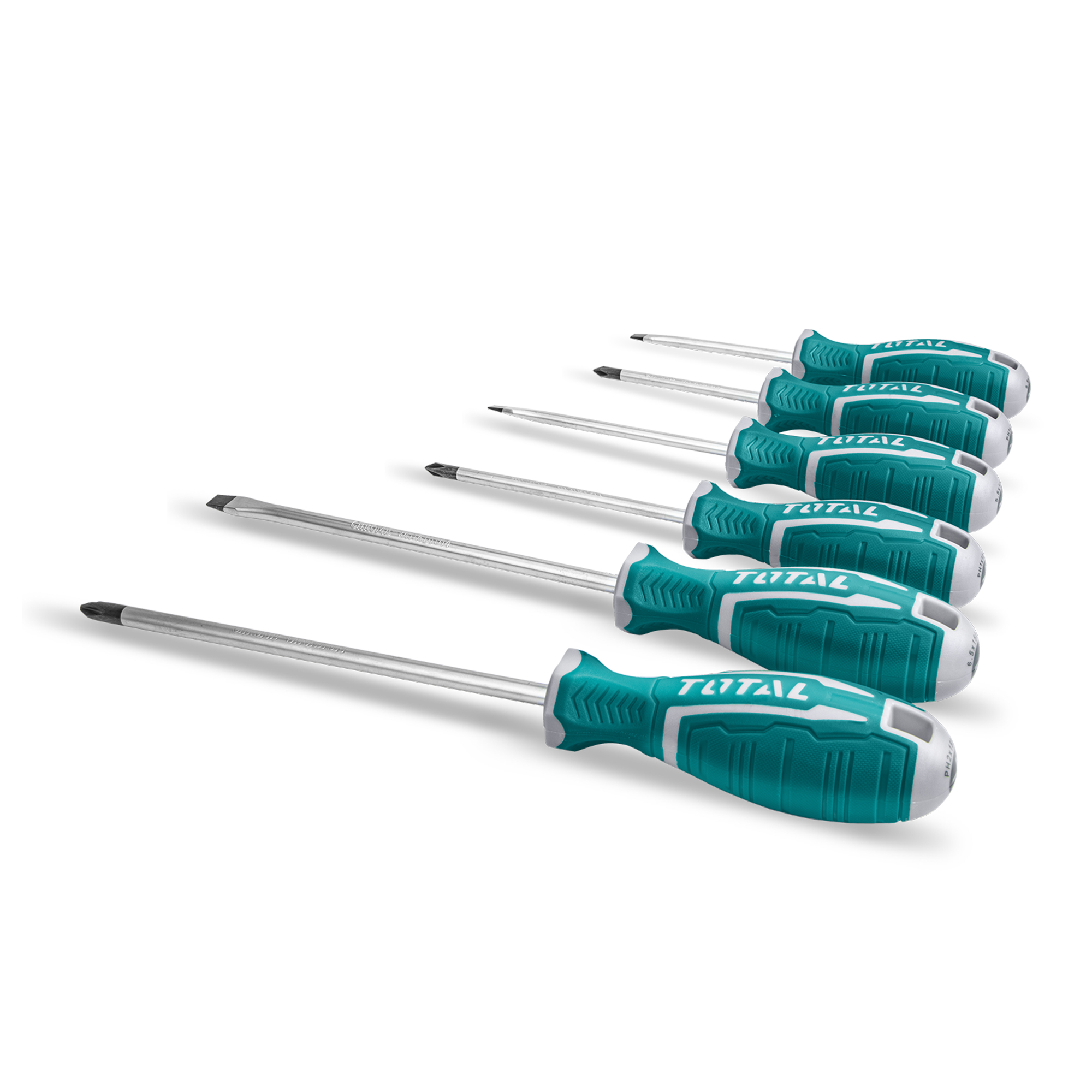 Set of 6 screwdrivers  THT250606 | Chrome-vanadium (Cr-V)