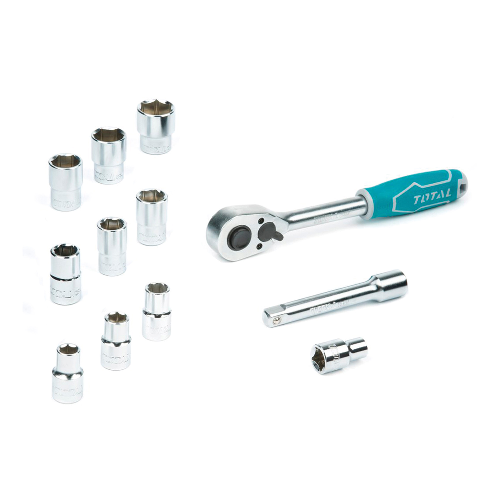 10-teiliges Stecknussset 1/2'' THT141121 | 1/2''