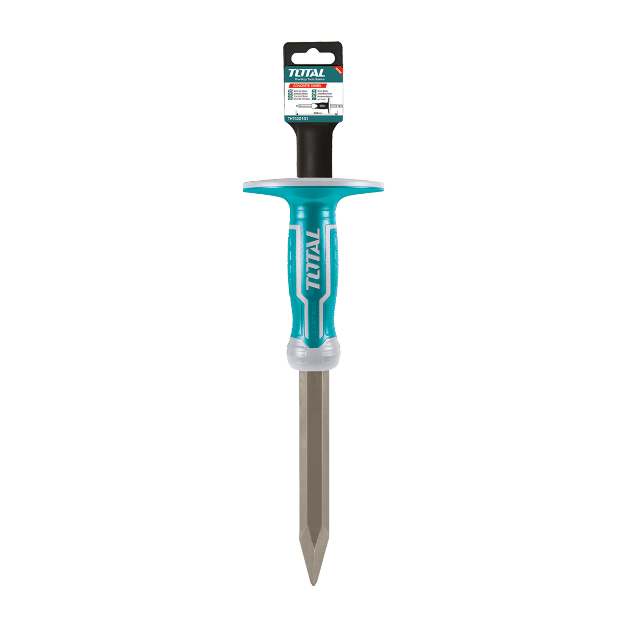 Ponteiro aguçado com protetor THT442121 | 305 x 16 mm base
