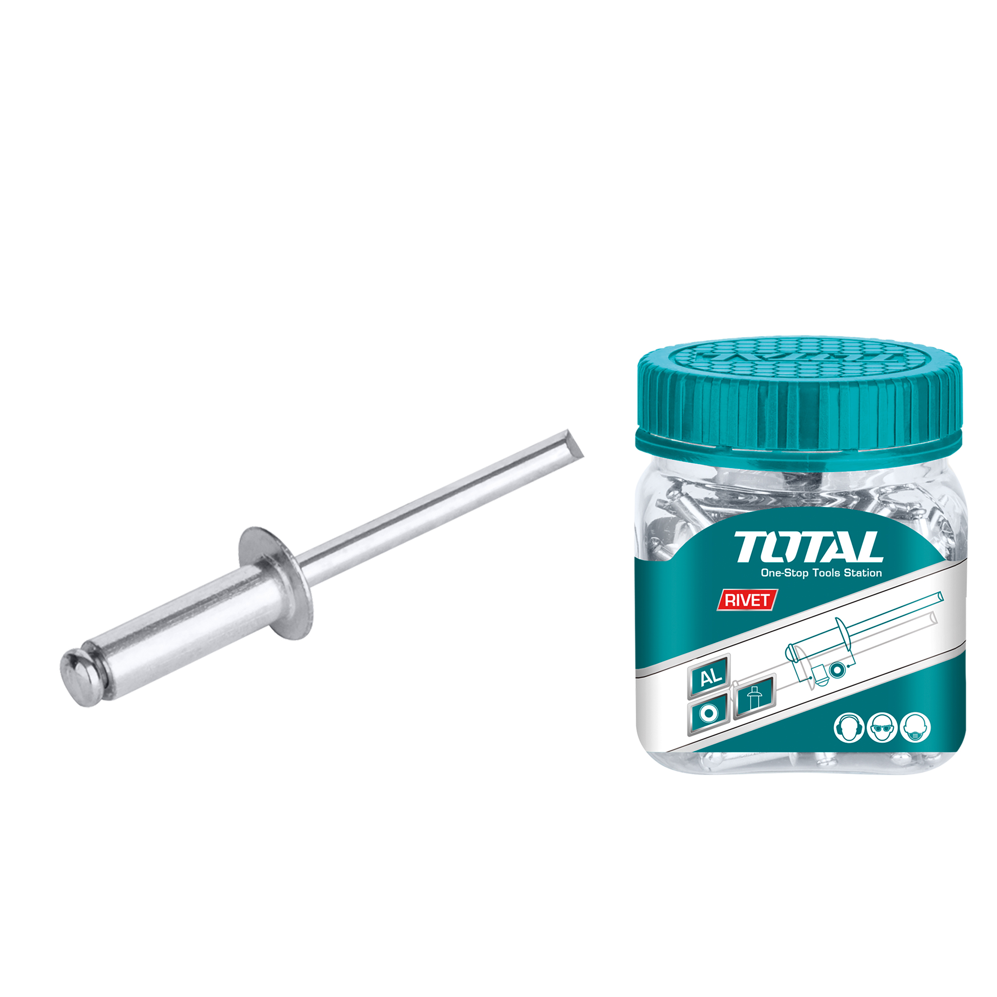 Rivetti  WJRT | 3,2 x 8 mm | Alluminio