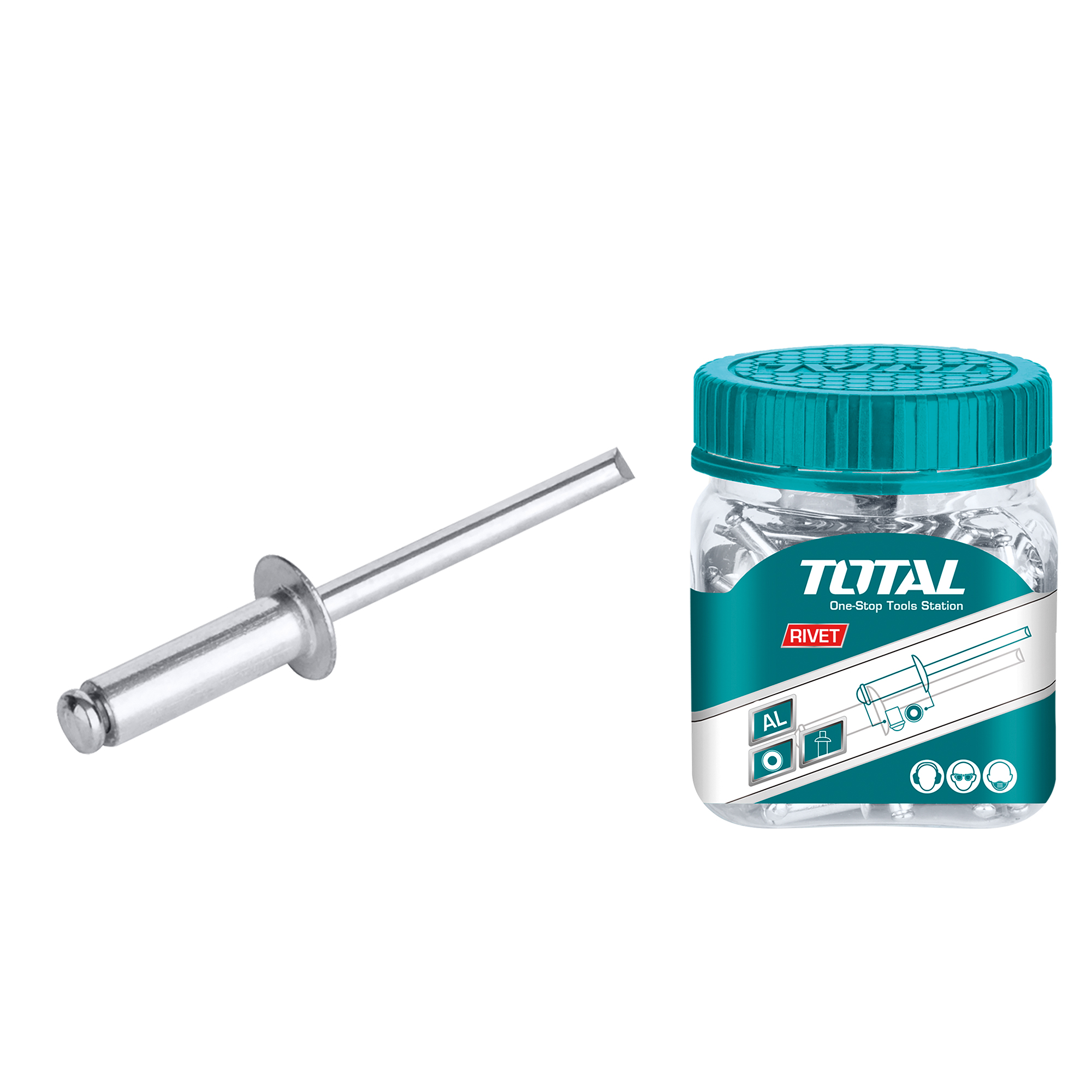 Rivetti  WJRT | 4 x 10 mm | Alluminio