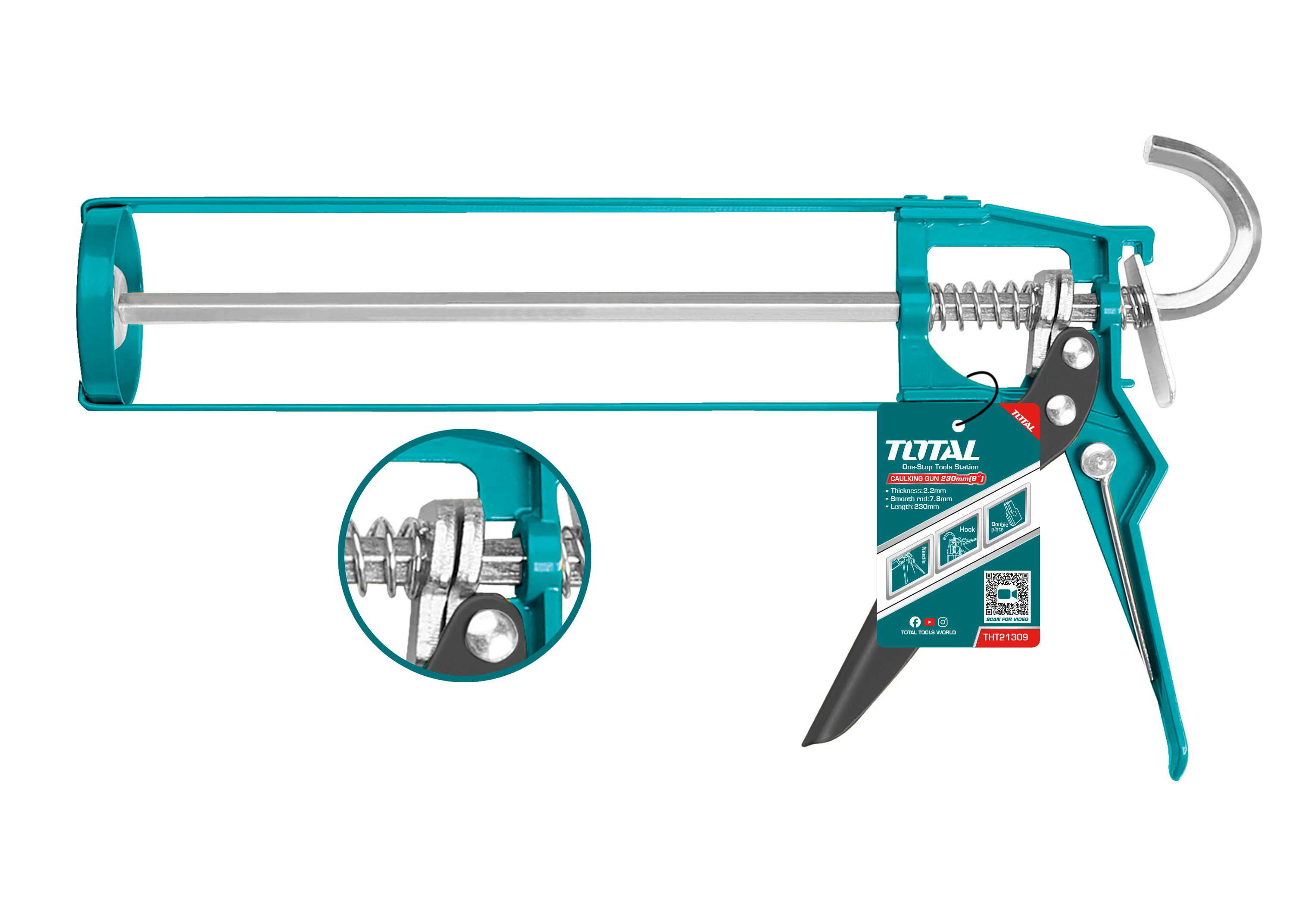 Silikonpistole THT21309 | 230 mm