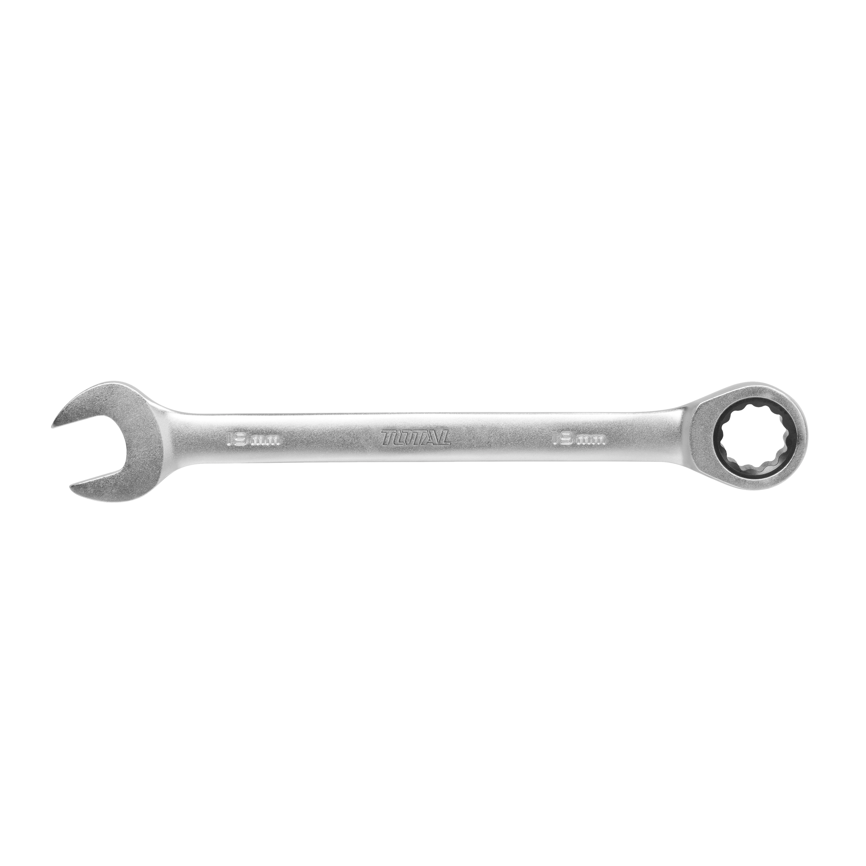 Llave combinada de trinquete TCSPAR | 19 x 245 mm | Cromo-vanadio (Cr-V)