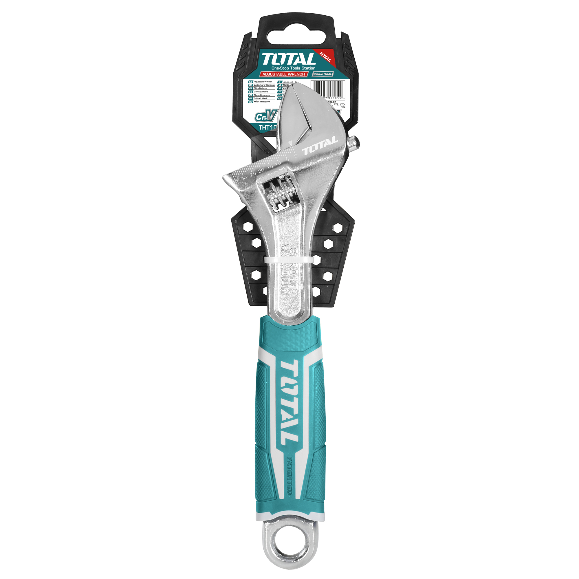 Chave inglesa THT1010 | 250 mm/abertura 0-30 mm | Aço ao carbono