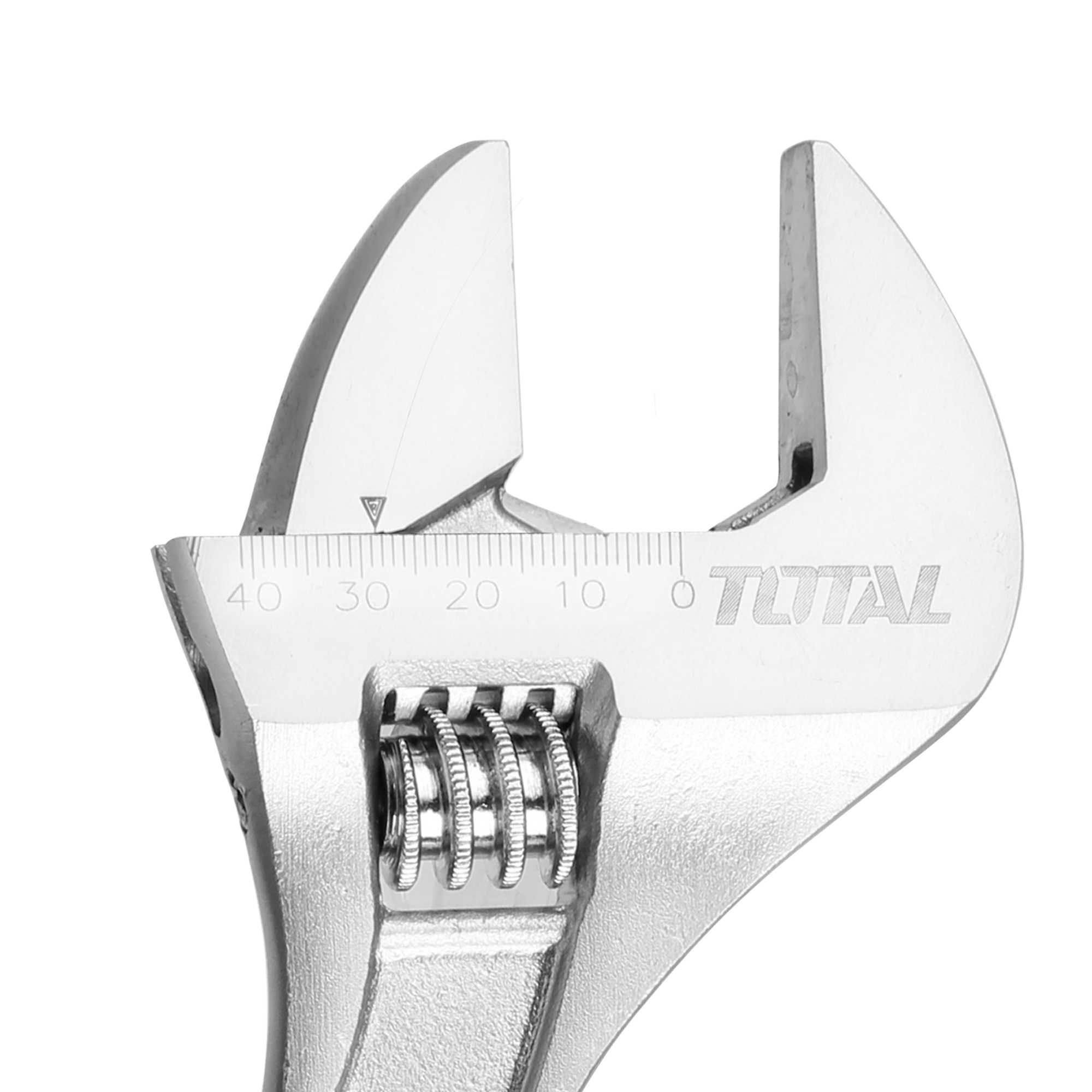 Adjustable wrench THT101 | 200 mm / 0-30 mm opening | Chrome-vanadium (Cr-V)