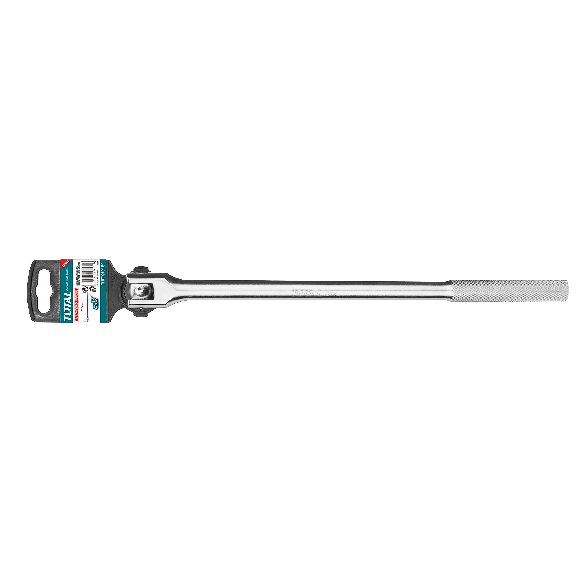 Alargador de barra articulada 1/2'' THTFX12151 | 375 mm | Cromo-vanadio (Cr-V)