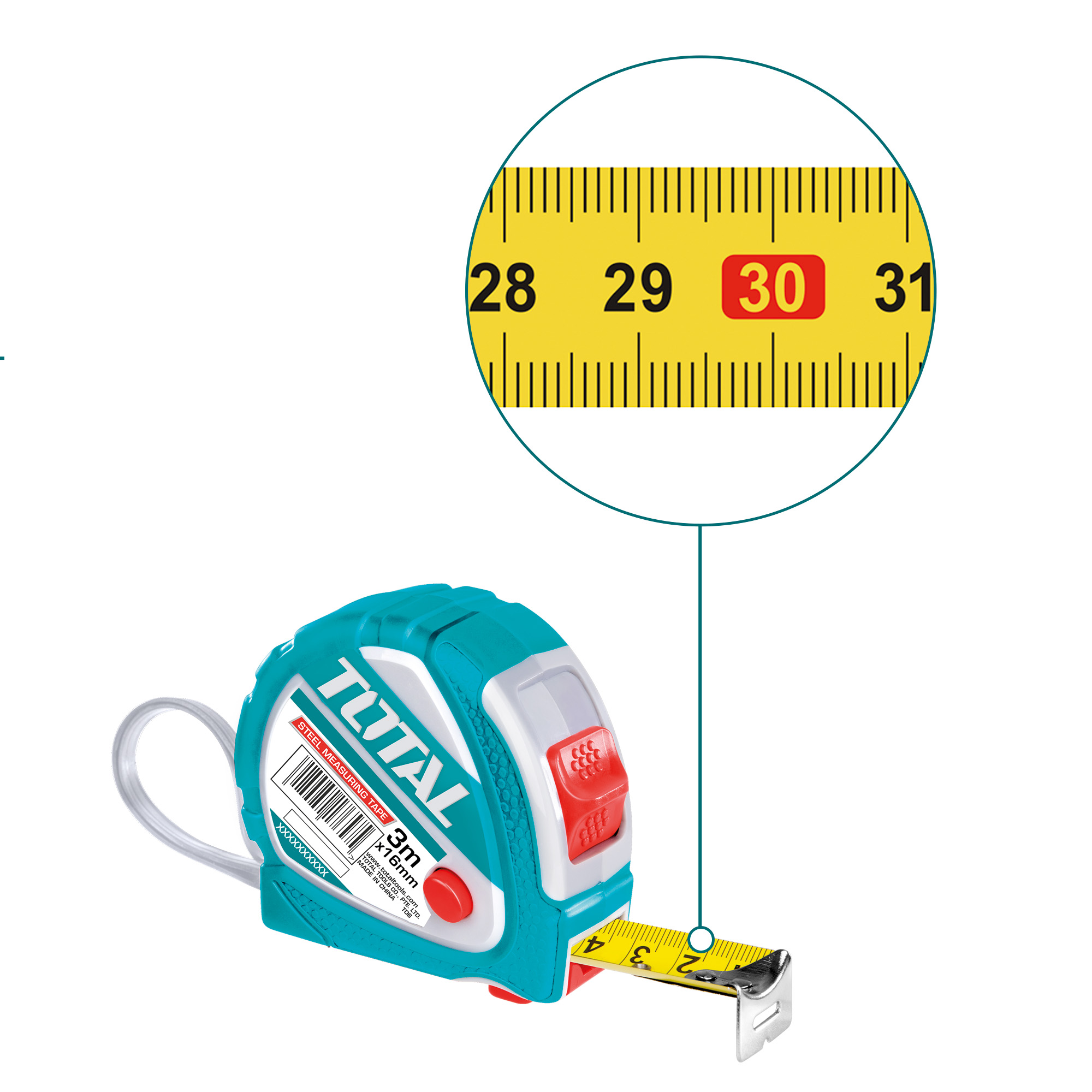 Fita métrica TMT1260 | 8 m x 25 mm