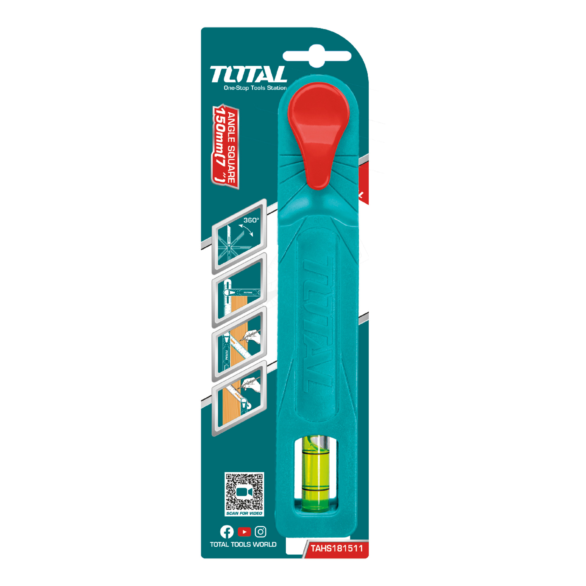 Falsa squadra TAHS181511 | 150 x 1,2 mm