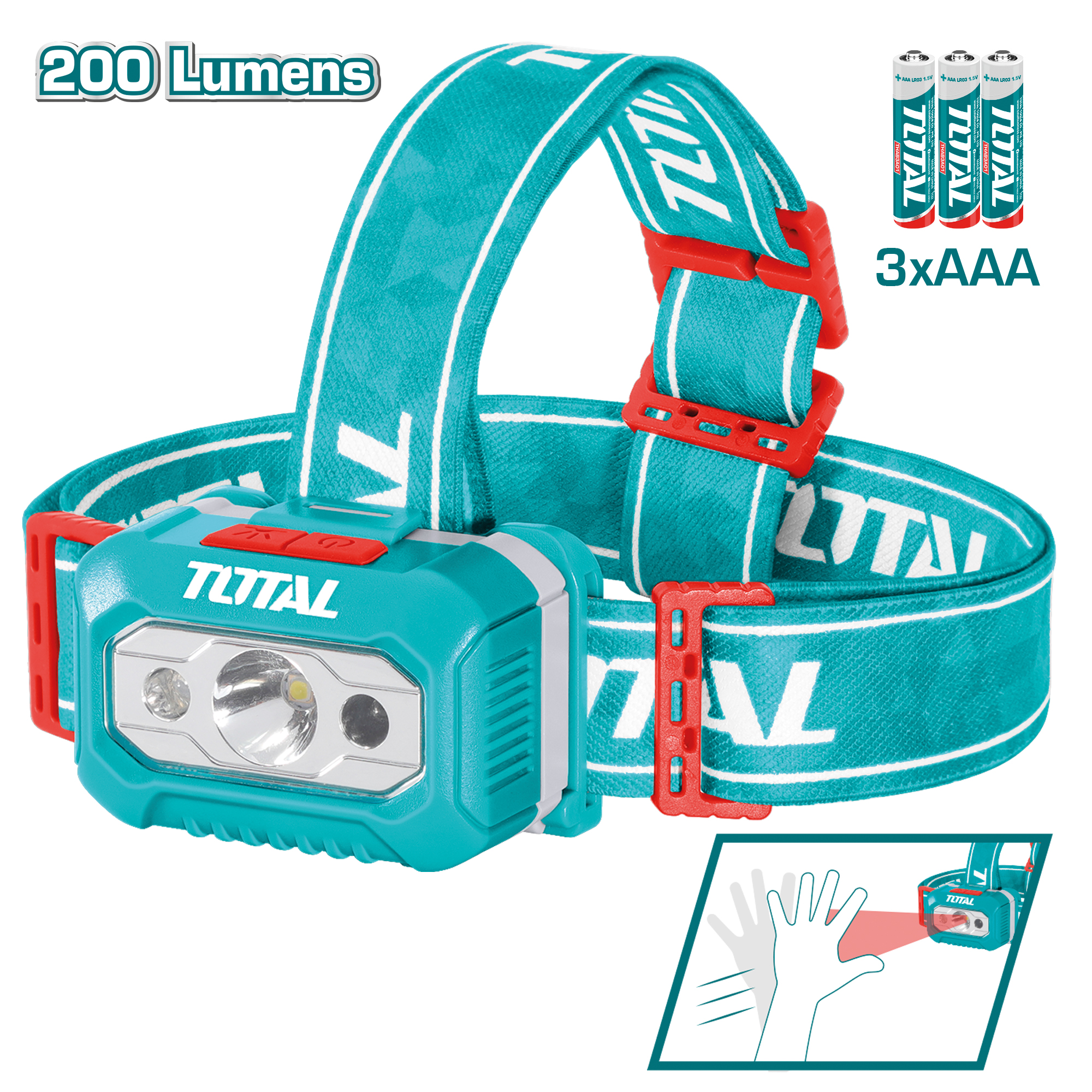 LED-Stirnlampe THL013AAA6
