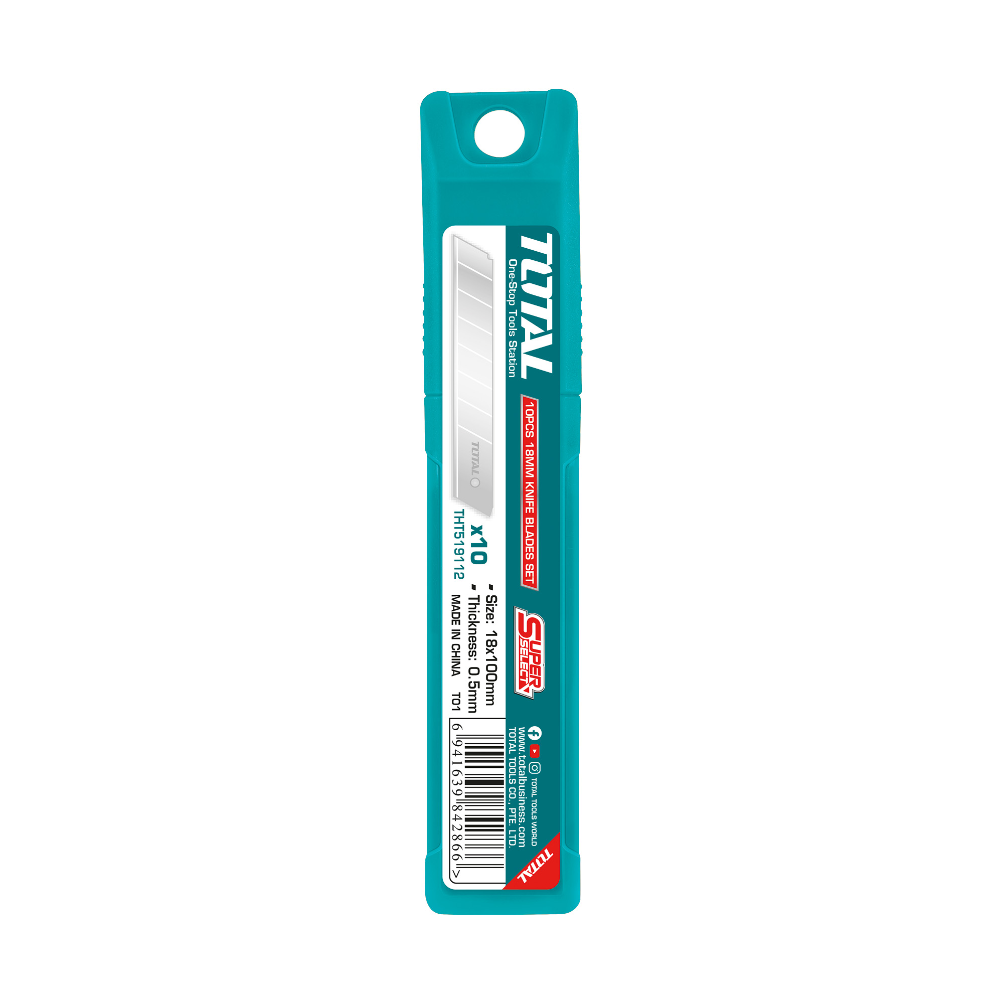 Ersatzklingen für Cuttermesser THT519112 | 18 x 100 mm