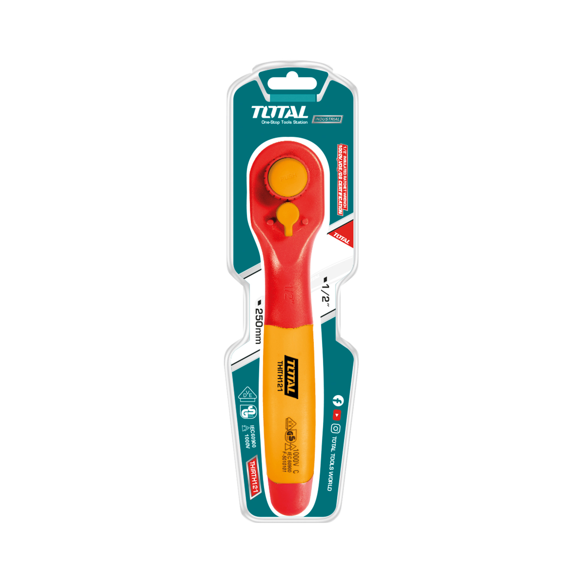 Chave de roquete isolada THIRTH121 | 250 mm