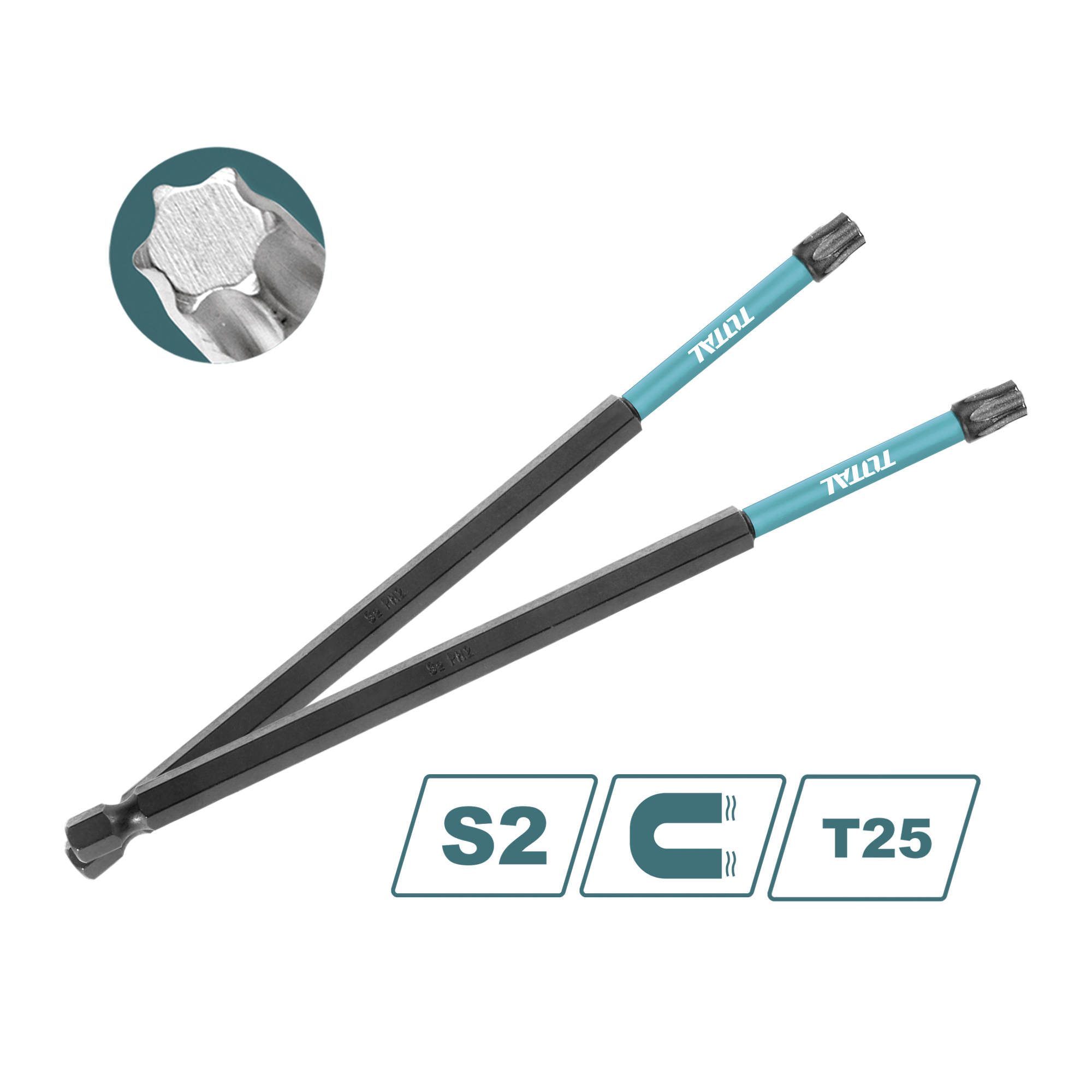 Puntas - TORX T25  TACIM16T25 | T25 x 150 mm