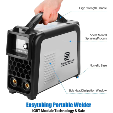 SOUDEXPERT - Inverter lasapparaat MMA+TIG LIFT 120A